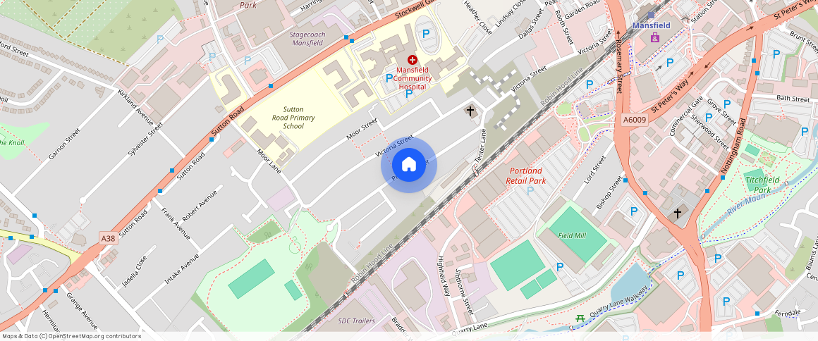 Princes Street, Mansfield, NG18