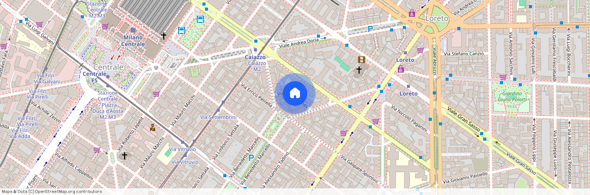 Via Carlo Gomes, Włochy, Milan