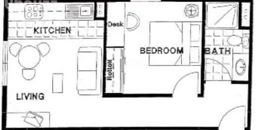 1 Bedroom Small Apartment - Photo 3