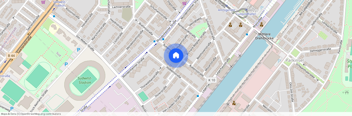 Rubensstraße 27-29, 67061 Rheinland-Pfalz - Ludwigshafen