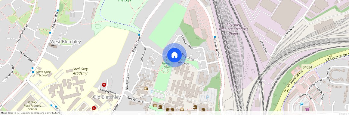 Hinsley Walk, Bletchley, Milton Keynes, MK3