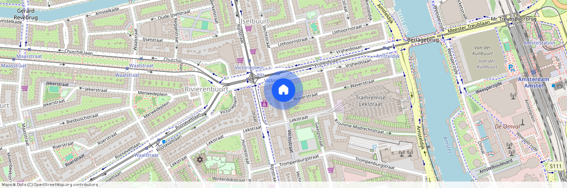 Vechtstraat 67-H, Kromme Mijdrechtbuurt, 1079JA, Amsterdam