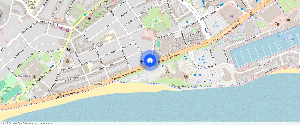 Oystermouth Road, Swansea, SA1