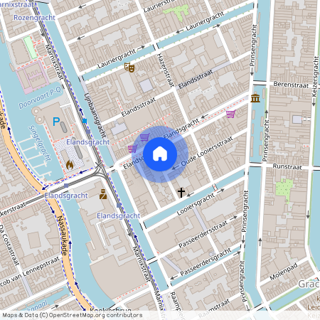 Tweede Looiersdwarsstraat 3-B, Elandsgrachtbuurt, 1016VN, Amsterdam