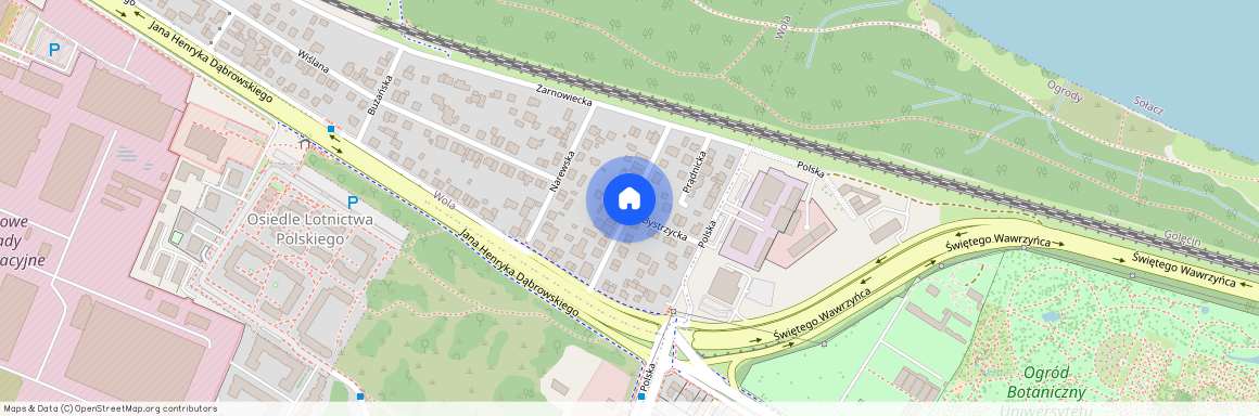 Pilicka, Poznań, Ogrody