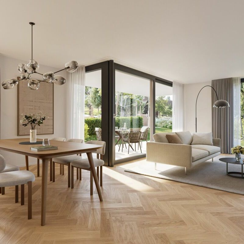 Last 4.5-Zi. Garden apartment (new building) with luxurious interior design - Photo 1