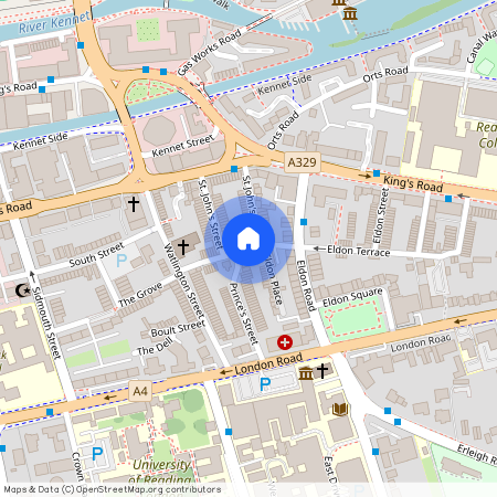 St Johns Road, Reading, Berkshire, RG1