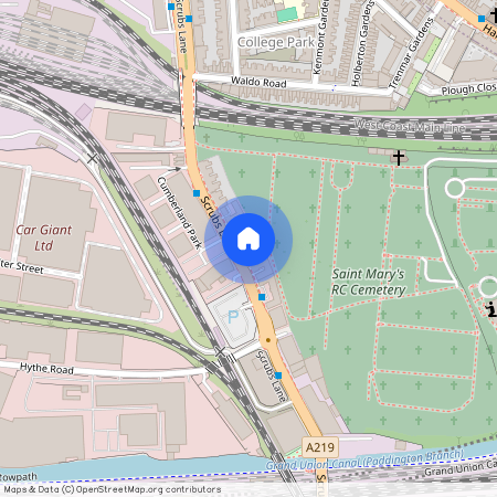 North Kensington Gate, Scrubs Lane, Grand Union Canal, NW10