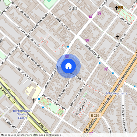 50937 Lindenthal - Köln Sülz