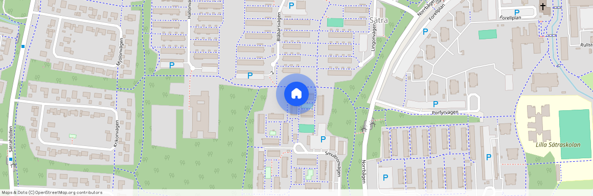 Smultronvägen 5 I, Sätra