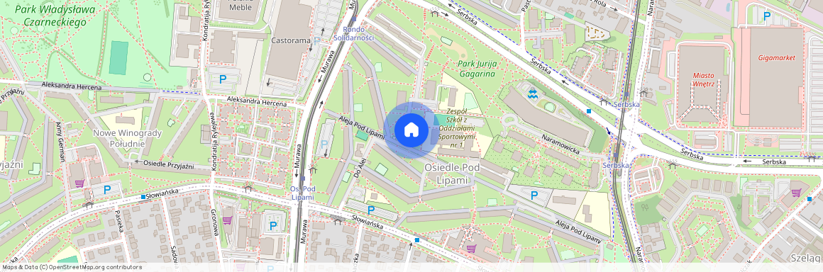 os. Pod Lipami, Winogrady, Stare Miasto, Poznań, wielkopolskie