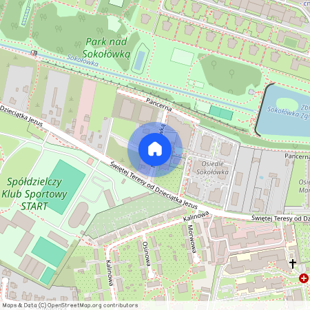 ul. Nad Sokołówką, Julianów, Bałuty, Łódź, łódzkie