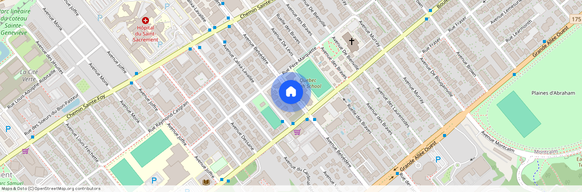 940 Avenue Belvédère, Québec, Québec, Capitale-Nationale, G1S 1T4