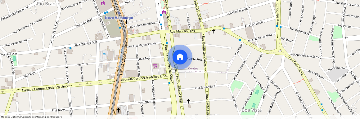 Rua, Corte Real, 25, Centro, Novo Hamburgo