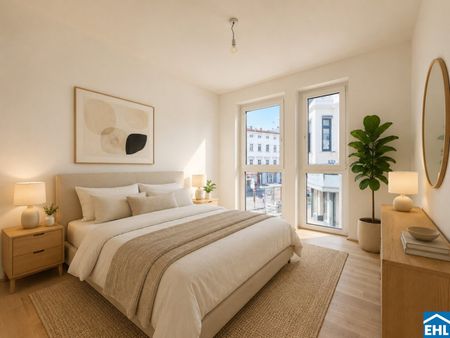 Wiener Stadtoase – ERSTBEZUG - nachhaltiges Energiekonzept – Mit Balkon, Loggia, Terrasse oder Garten - Photo 3