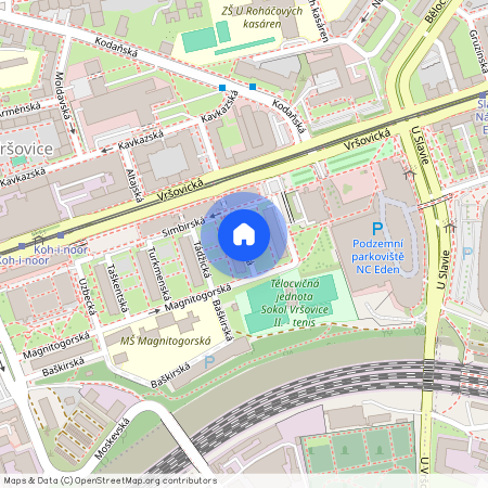 ulice Kazašská, Praha 10 – Vršovice