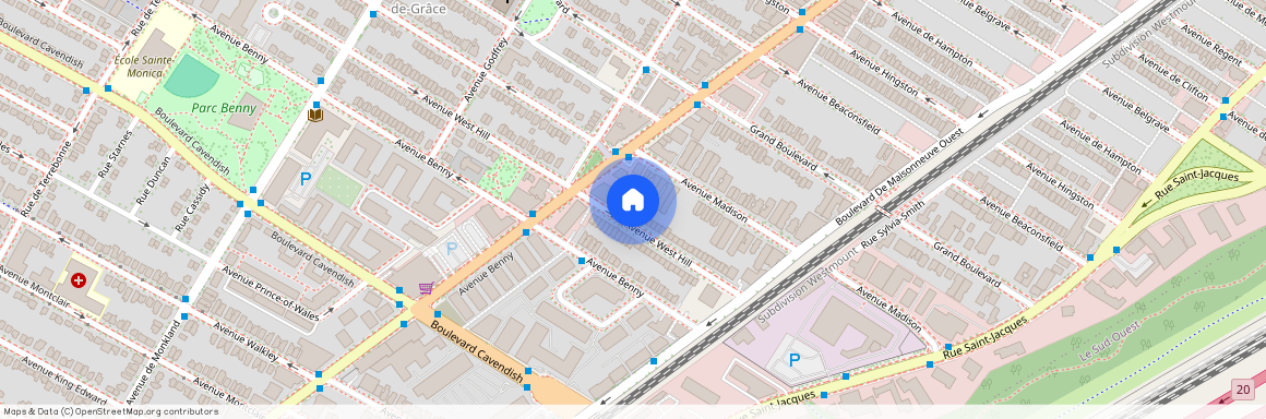 2447 Av. West Hill, Montréal (Côte-des-Neiges, QC H4B2S3