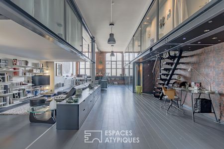 Loft d’architecte non meublé avec balcon et parking - Photo 3