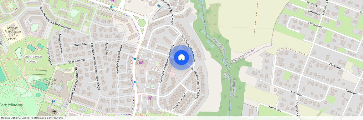 ul. Monte Cassino, Płock, mazowieckie