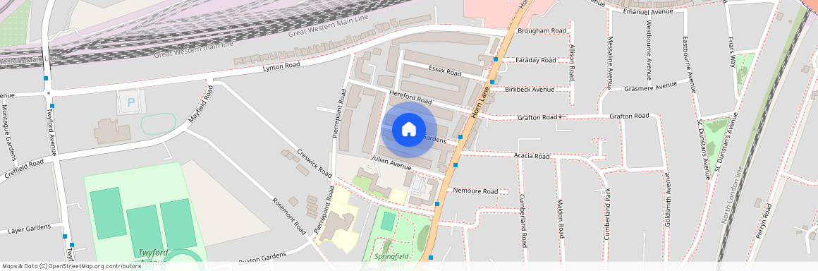 Shalimar Gardens, London, W3 9JQ, London