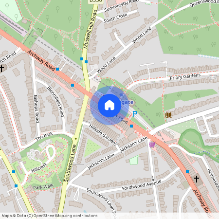 Archway Road, N6 5AA, Highgate