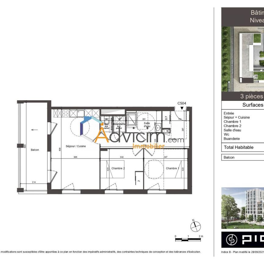 Appartement à louer Dijon - Photo 2