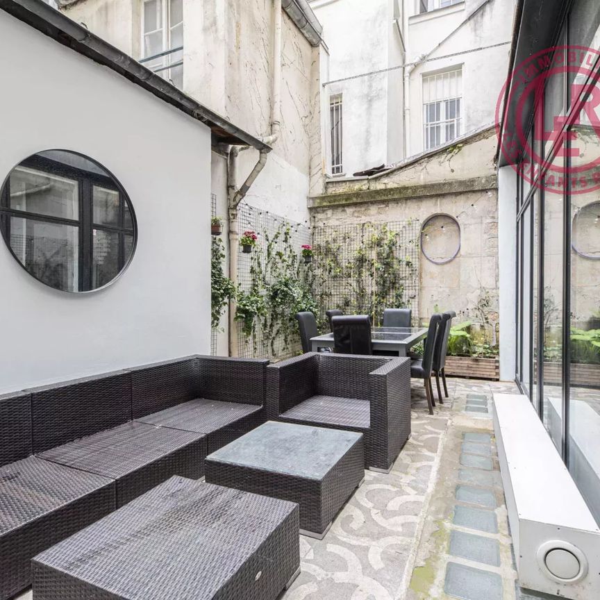 Paris 4ème - rue des Rosiers - loft en rez-de-chaussée avec terrasse - Photo 1