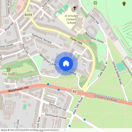 Grove Hall, West Grove, London, SE10