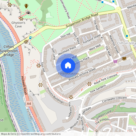 Clifton Village | Caledonia Place | BS8 4DJ, Bristol