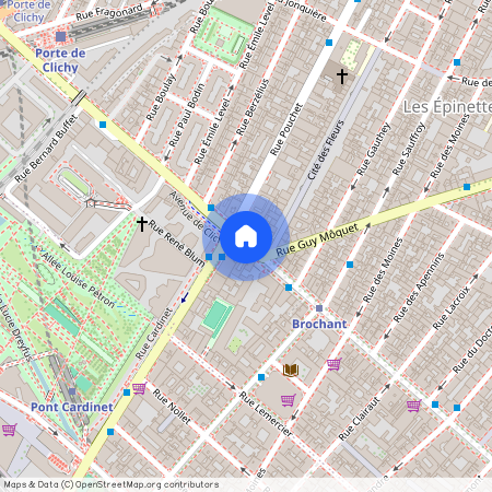 Avenue de Clichy, Francja, Paris