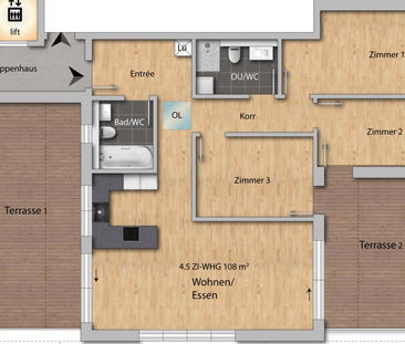 Upgrade your Living! 4½-Zimmer-Attikawohnung mit hohem Ausbaustandard und vielen Extras - Foto 6