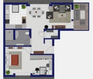 Komfortable seniorenfreundliche Dachgeschosswohnung mit Aufzug und ... - Photo 3