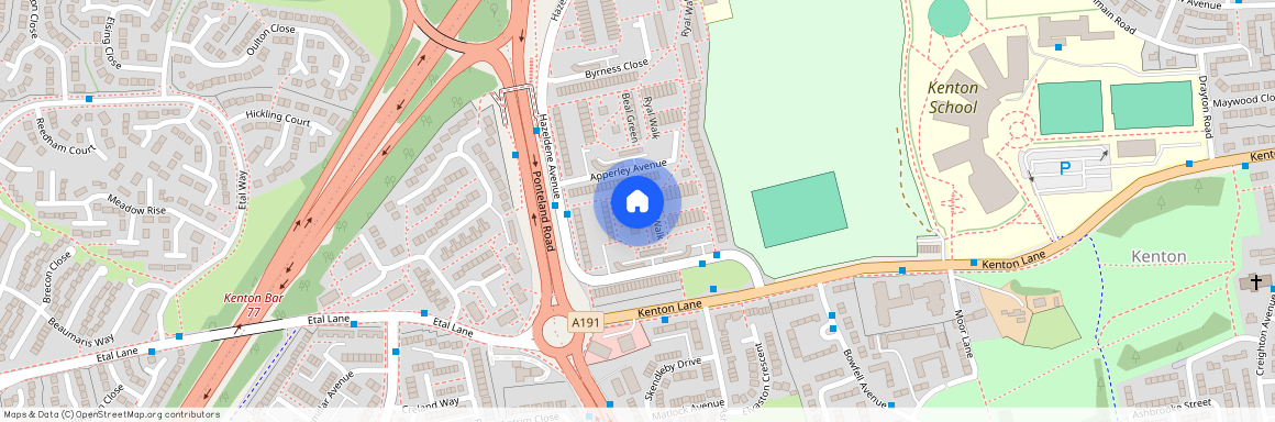 Fawlee Green, Newcastle upon Tyne, Tyne and Wear, NE3