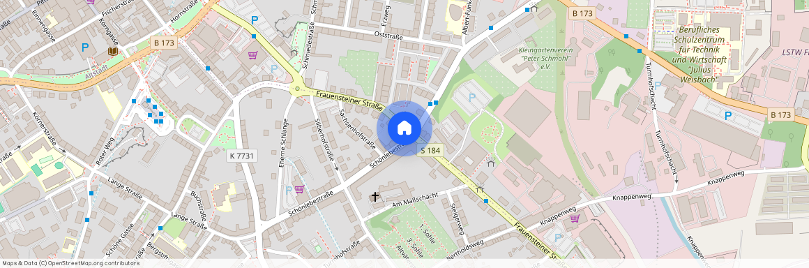 Frauensteiner Str 26, 09599 Sachsen - Freiberg