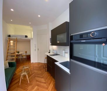 NICE-MUSICIENS, Studio meuble avec jardin/terrasse - Photo 1