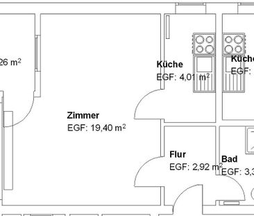 Seniorengerechtes 1 Zimmer Apartment im Fasanenhof! - Photo 1