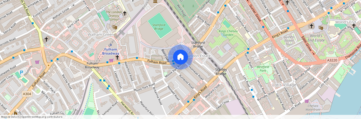 West London Studios, Fulham Broadway, SW6