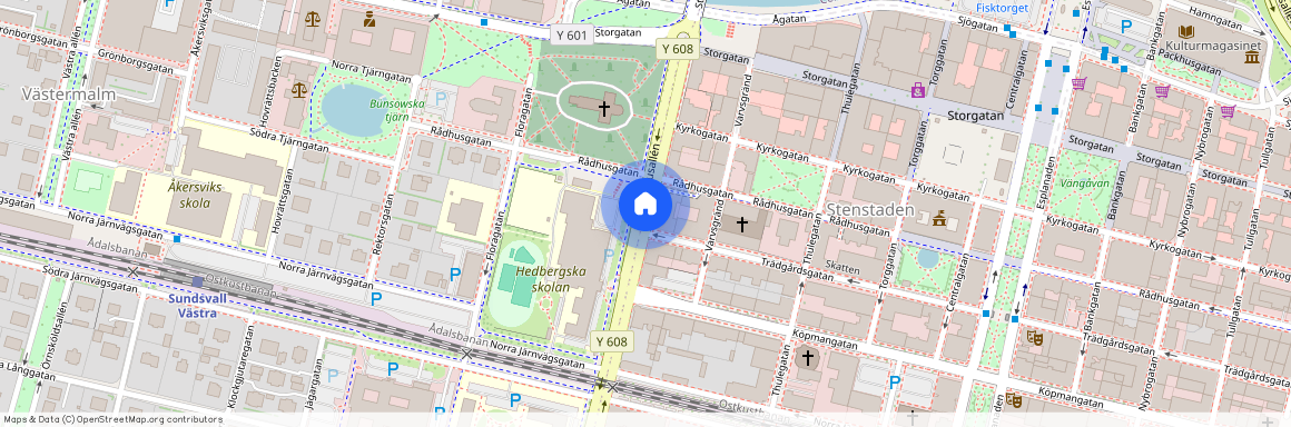 Skolhusallén, Sundsvall