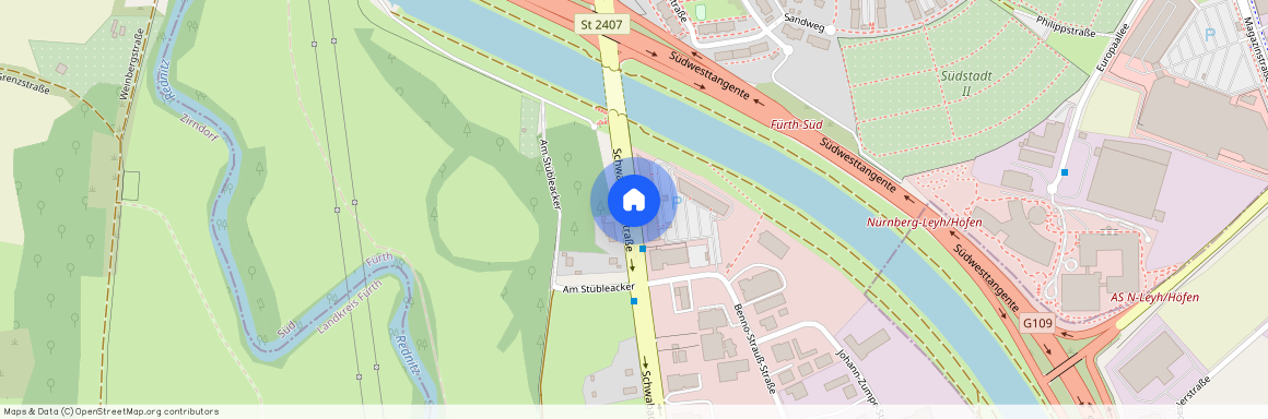 Schwabacher Strasse /Südstadt, 90763 Fürth