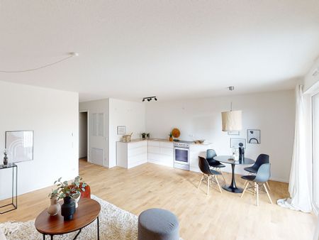 *inkl. Umzugsbonus* Erstbezug: sonnige 2-Zimmer-Neubauwohnung mit Terrasse - Foto 3