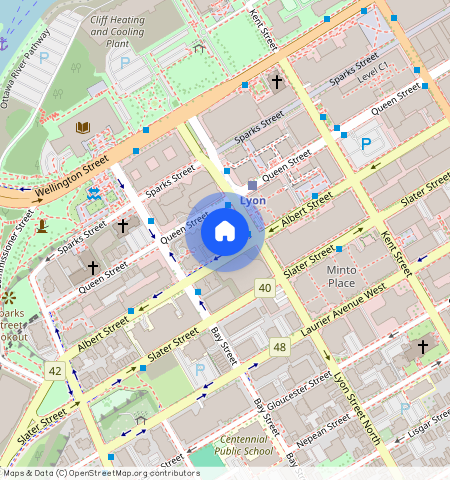 ** Albert Street, Centretown, Ottawa, ON