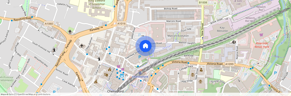 Cunard Square, Chelmsford, CM1