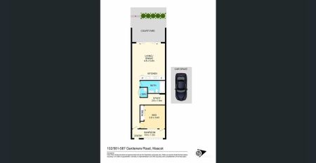 Modern 1-Bedroom Plus Study Apartment with Oversized Terrace - Photo 5