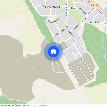 Rhodfa Ieuan, Capel Llanilltern, CF5