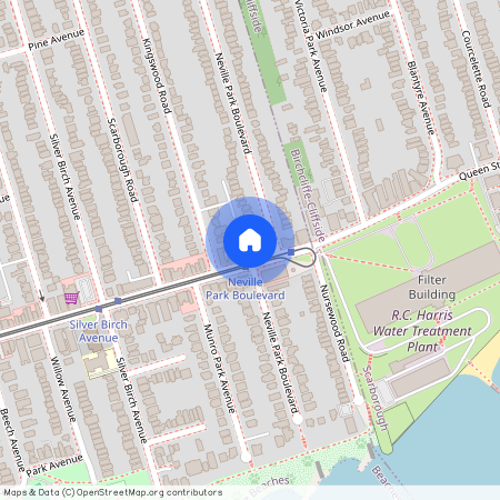 2338 1/2 Queen Street Unit# Main, Toronto