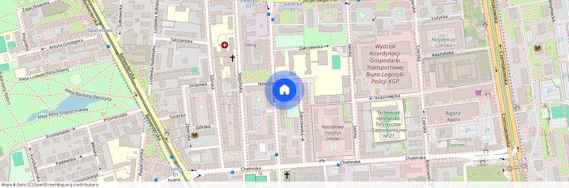 ul. Sielecka, Sielce, Mokotów, Warszawa, mazowieckie