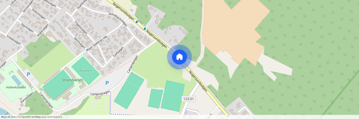 Nogersundsvägen, Sölvesborg