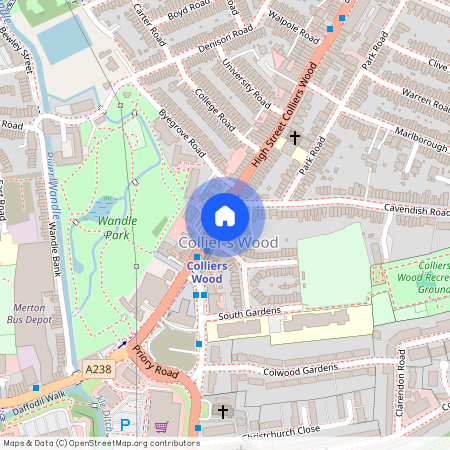 Colliers Wood, Cavendish Road, SW19