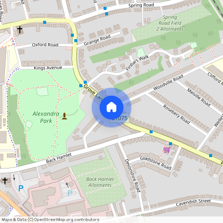 IP4 1NY, Ipswich