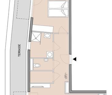Echtes Penthouse mit umlaufender Dachterrasse - Foto 5